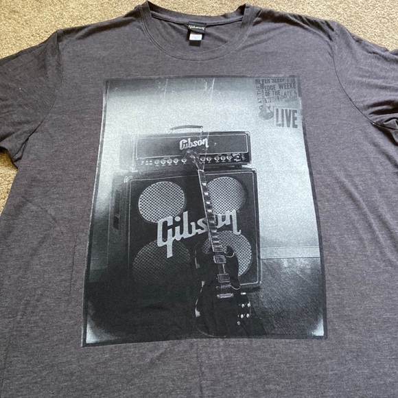 🔥 3/$12 Bundle-3 men’s grey GUITAR themed hi quality t-shirts -XL - Picture 4 of 4
